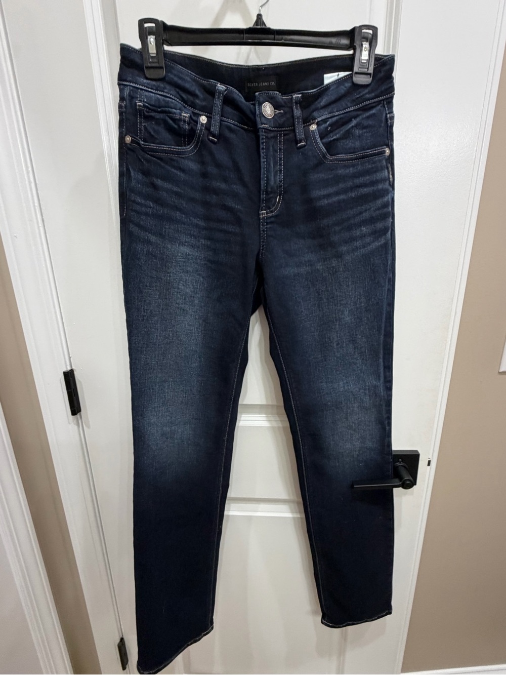 Silver Jeans Dark Blue Skinny Jeans